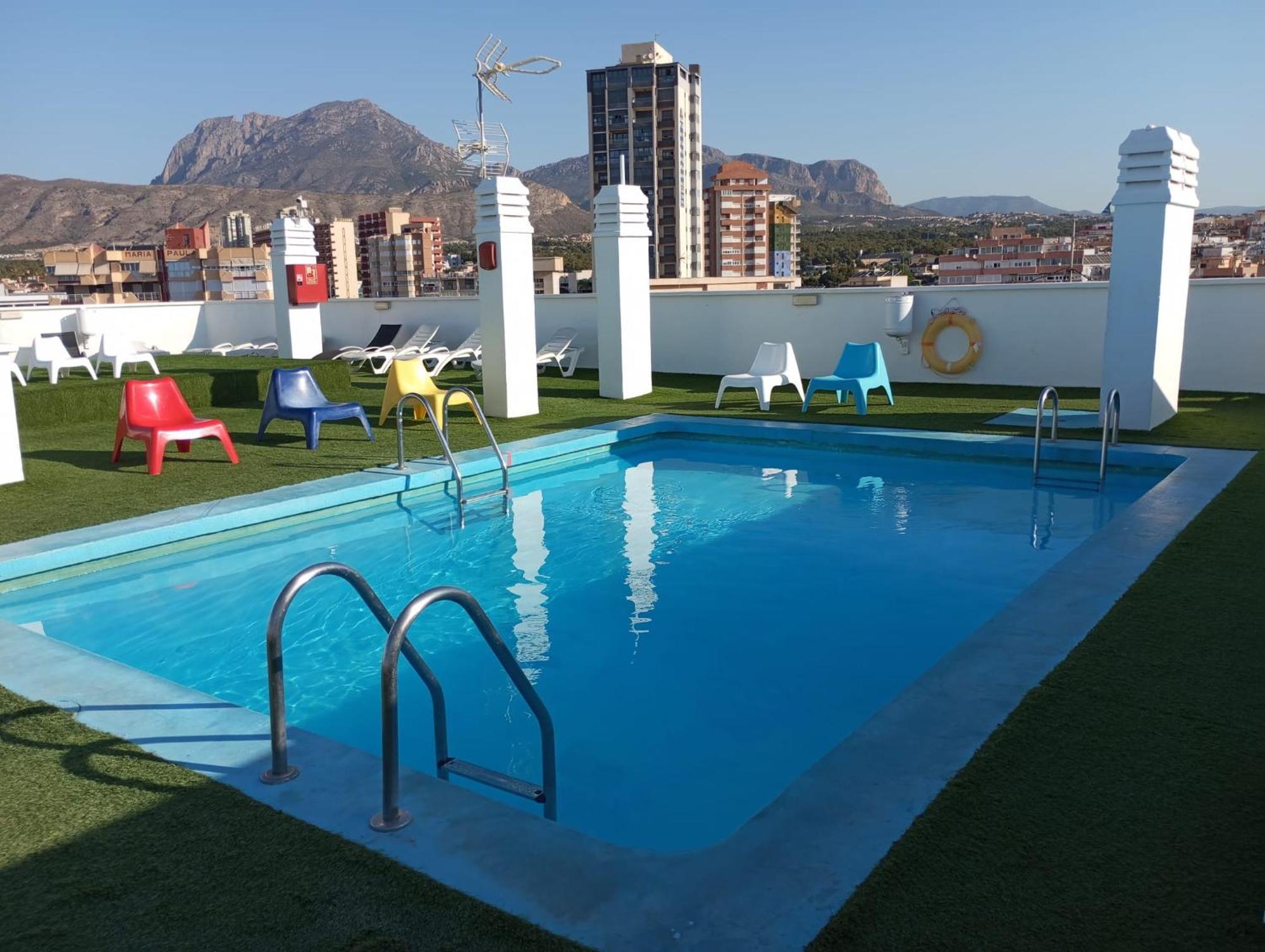 Fleming Playa Poniente Hotel Benidorm Exterior photo